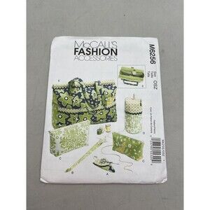 McCall's M6256 Fashion Accessories Sewing Pattern Crafts Tote Organizer Case